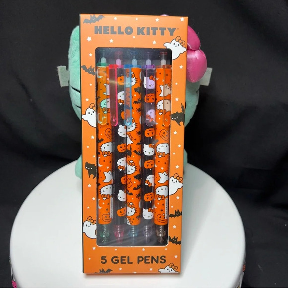 Sanrio Hello Kitty Pink Halloween 3 Piece Stationary -Frankenstien & Mummy Theme - Picture 10 of 14